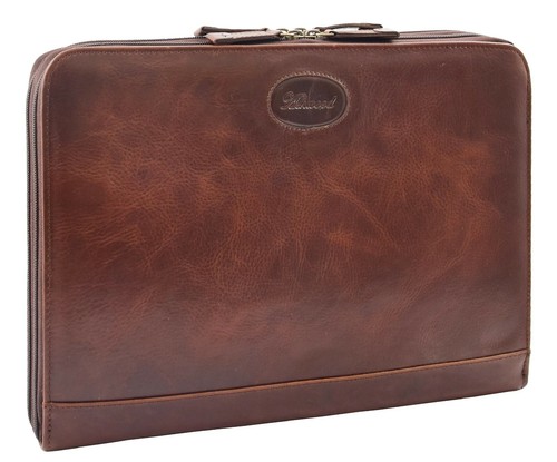 Real brown leather - brown, case