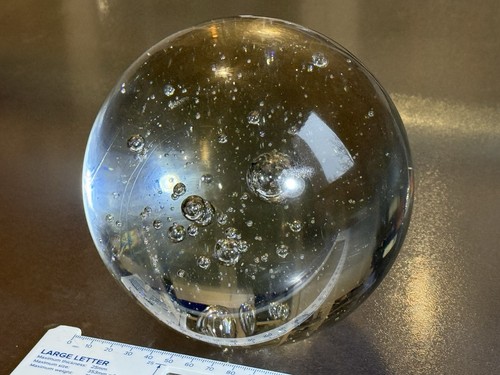 Huge art glass orb - huge,