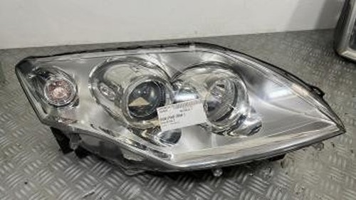 Right front headlight - front, lens