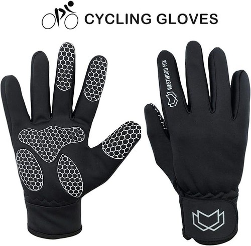 Full finger cycling gloves - full,