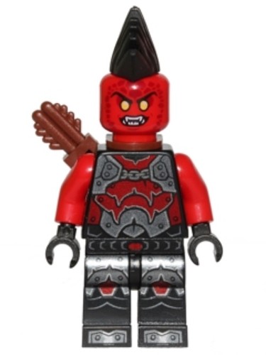 Lego minifig nex052 - -, flame