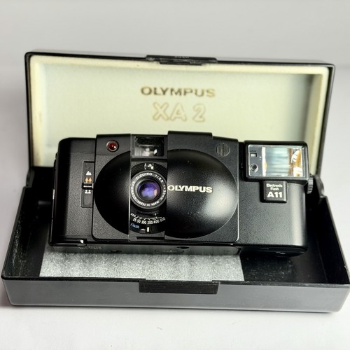 Film camera olympus xa2 - camera, black