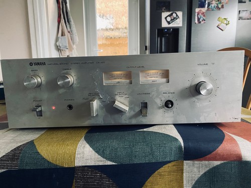 Yamaha 410 stereo amp - ca-410,