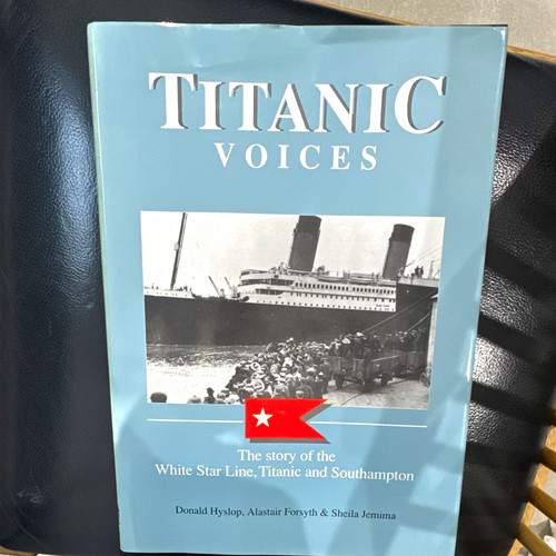 Titanic voices signed - signed, by