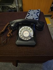 Vintage rotary dial telephone - vintage,