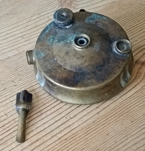 Remains the brass tank - brass, of
