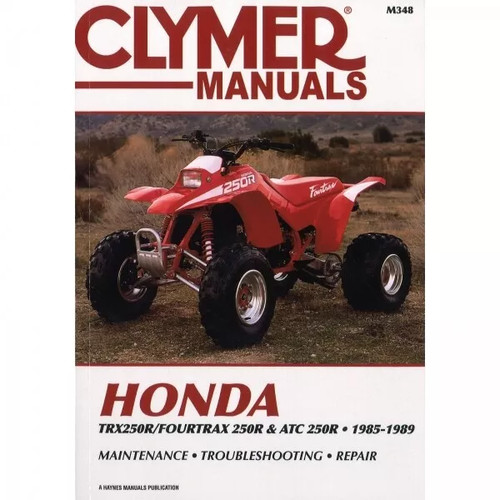 Clymer honda trx250r - honda, atc250r