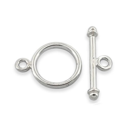 Sterling silver toggle - sterling,
