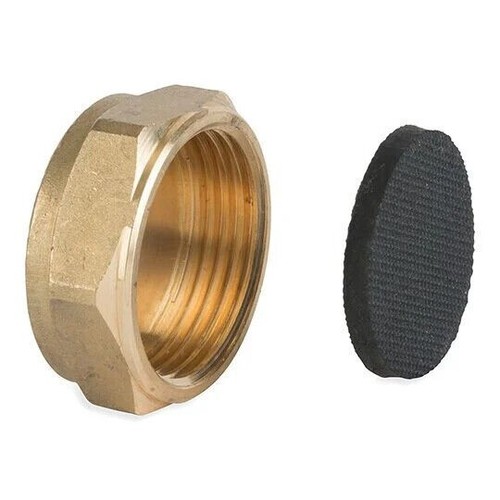 Brass bsp blanking cap - brass,