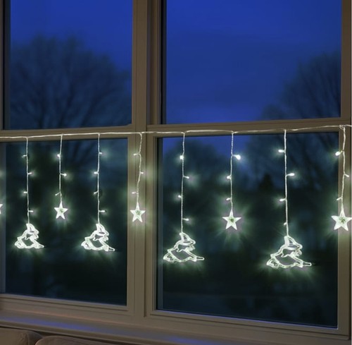 Hallow scream curtain light - scream,