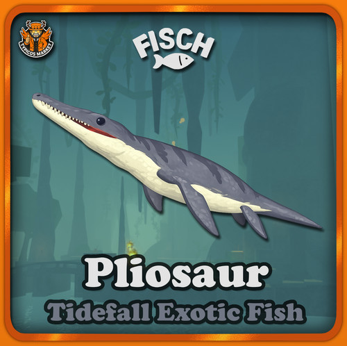 Fisch pliosaur tidefall - pliosaur,