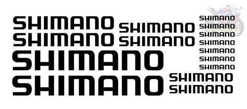 15pc shimano vinyl decals - vinyl,