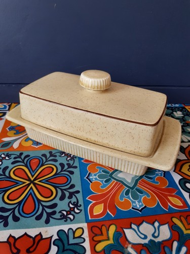 Vintage poole pottery butter - poole,