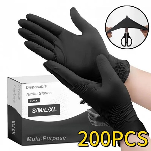 100 disposable nitrile gloves - disposable,