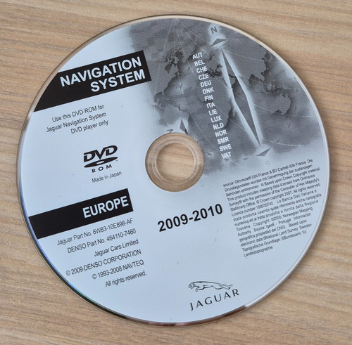 Navigation map update dvd - map,