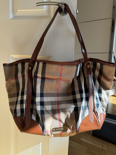 Burberry check canvas - burberry,