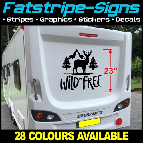 Wild free camping - free, caravan