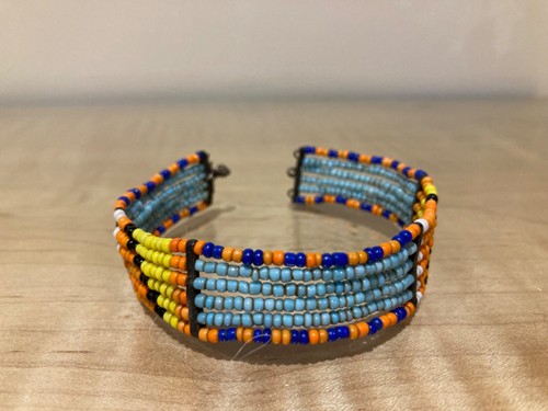 African beaded multicolour - african,
