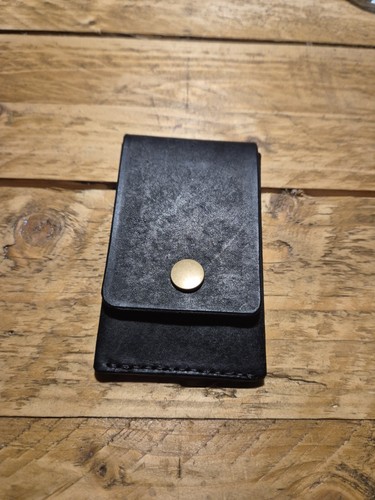 Handcrafted leather wallet - leather,