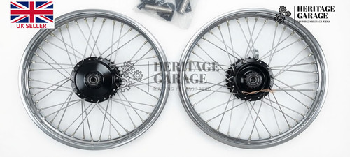 Front rear half - width, hub