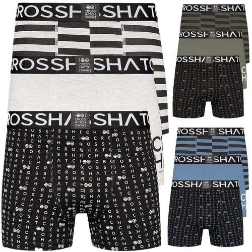 Pack mens crosshatch - 3/6,
