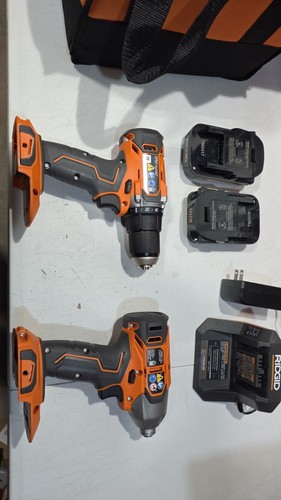 Ridgid 18v drill driver - 18v, &