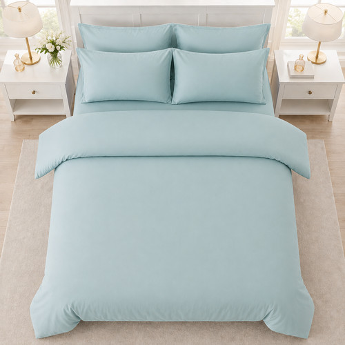 Duvet cover set pcs plain - duvet,