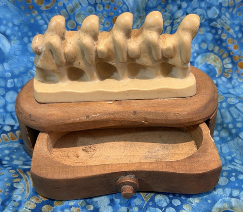 Vintage soap stone carved - vintage,