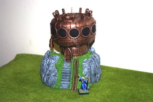 28mm wargames steampunk tower - 28mm,