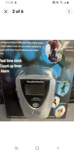 Talking pedometer new pack - in,