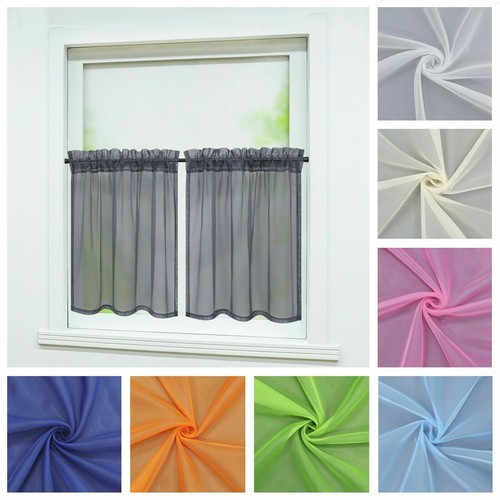 Short curtain kitchen cafe - 2x,