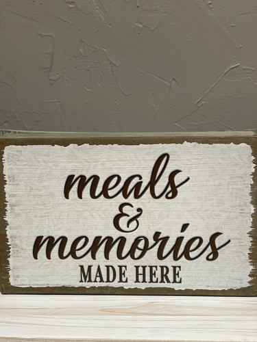 Meals and memories - meals,