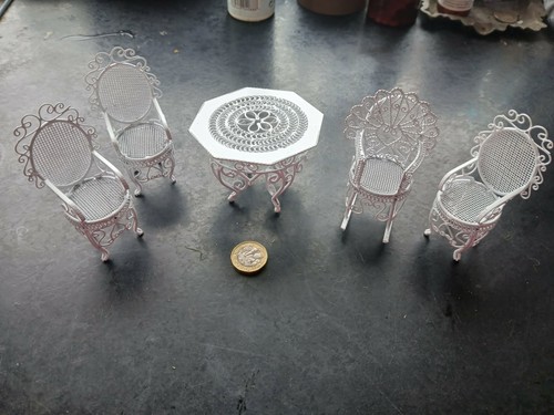 Dolls house patio - , wrought