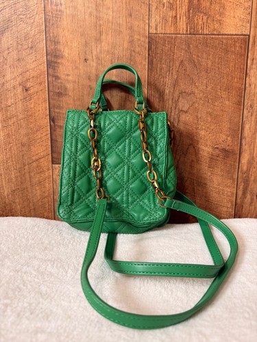 Zara bright green quilted - green, mini