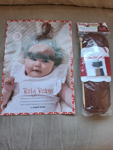 Knitting kit robin hat - kit,