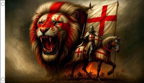 England lion flag - flag, x