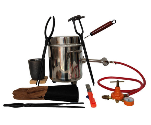6kg gas melting furnace - melting,
