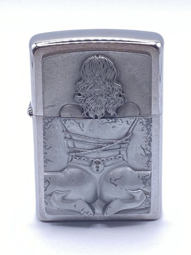 Zippo bondage girl - bondage, lighter