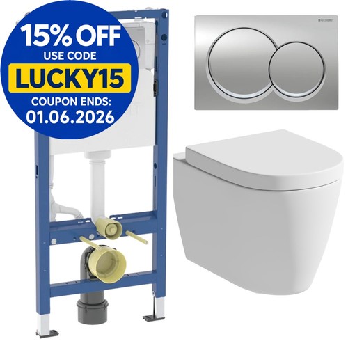 Rimless wall hung - wall, toilet