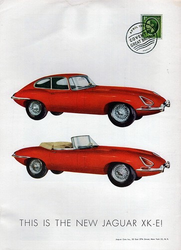 1961 jaguar type xke - jaguar, e-type