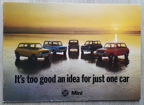 Mini range brochure 1975 - bl,