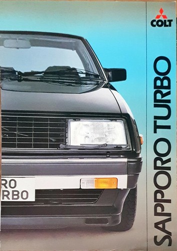 Mitsubishi colt sapporo turbo - mitsubishi,