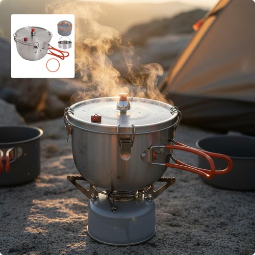 Outdoor mini pressure - pressure, cooker