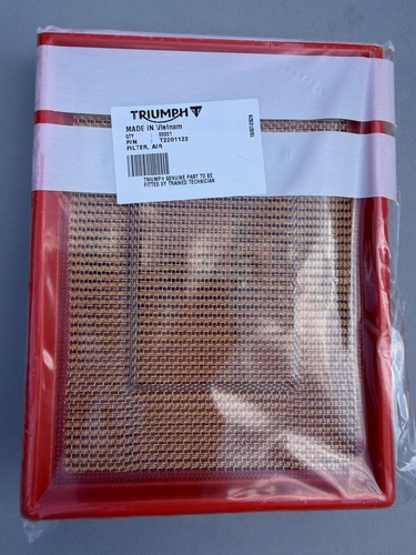 Genuine triumph air filter - genuine,