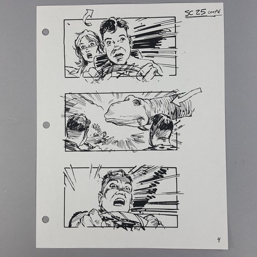 The flintstones storyboard - the,