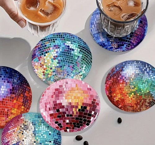 New disco ball - disco, coasters