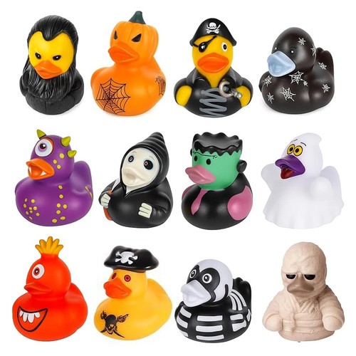 Halloween rubber ducks - rubber,