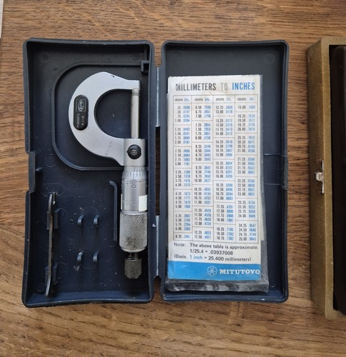 Joblot two vintage - two, micrometers