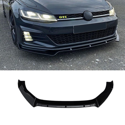 Gloss black front splitter - gloss,
