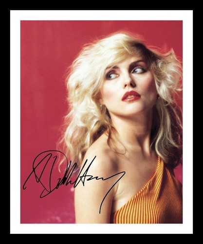 Debbie harry autograph signed - debbie,